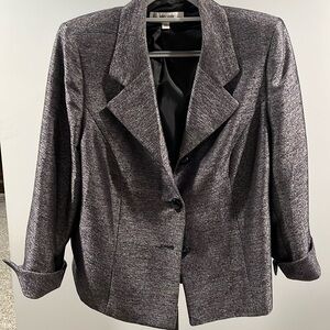Silver thread blazer